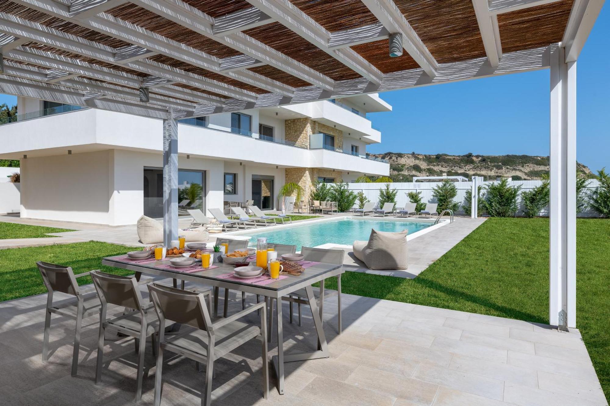 Pantheon Luxury Villas Rhodes Island Afando Esterno foto