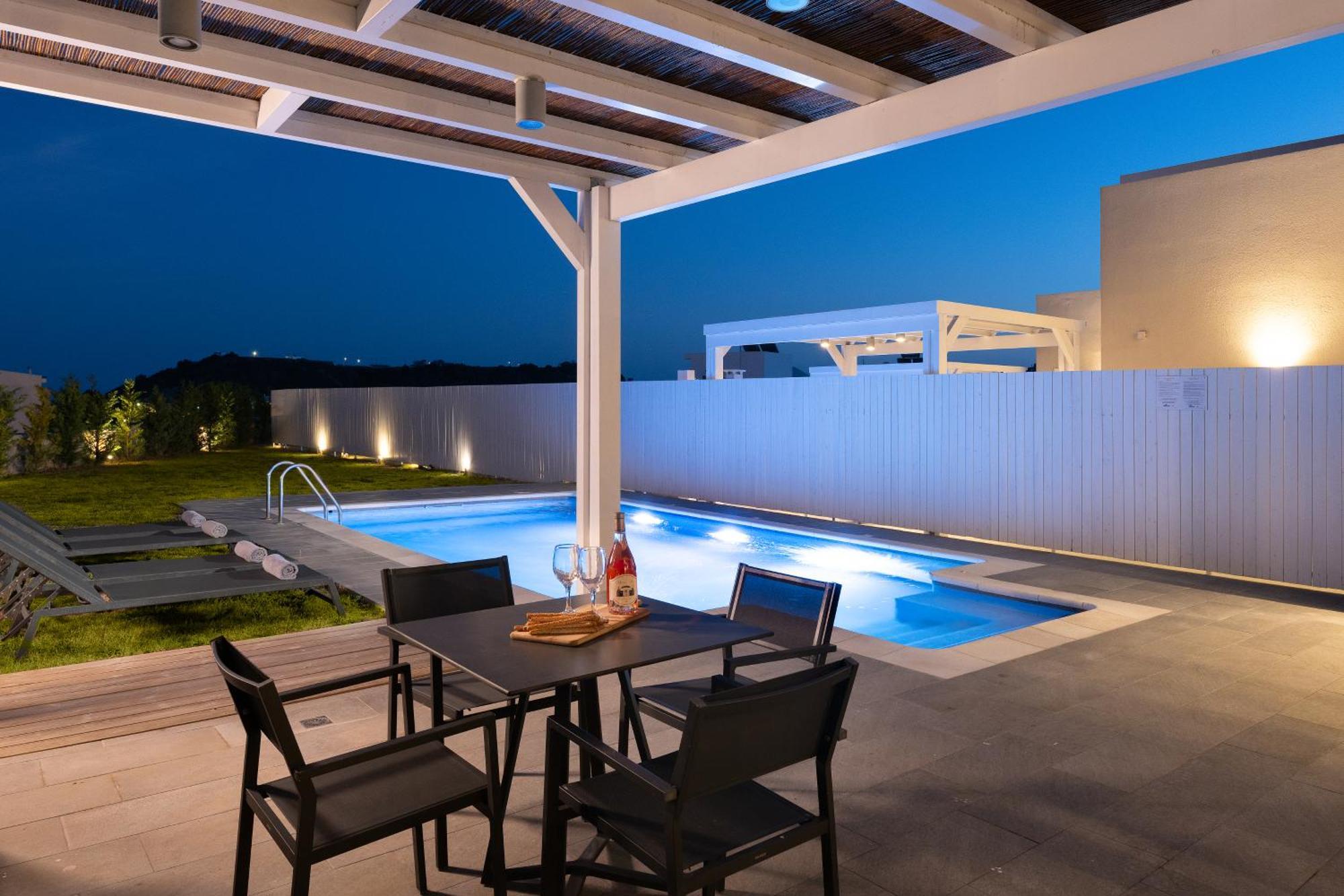 Pantheon Luxury Villas Rhodes Island Afando Esterno foto