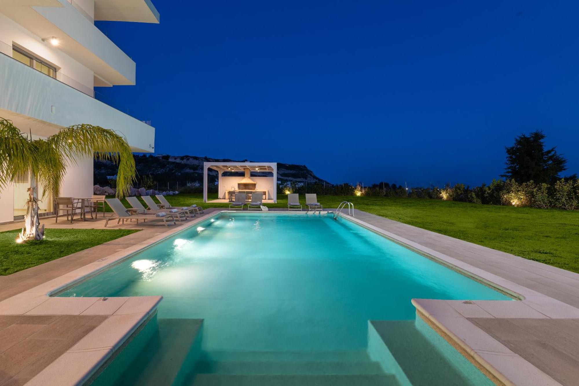 Pantheon Luxury Villas Rhodes Island Afando Esterno foto