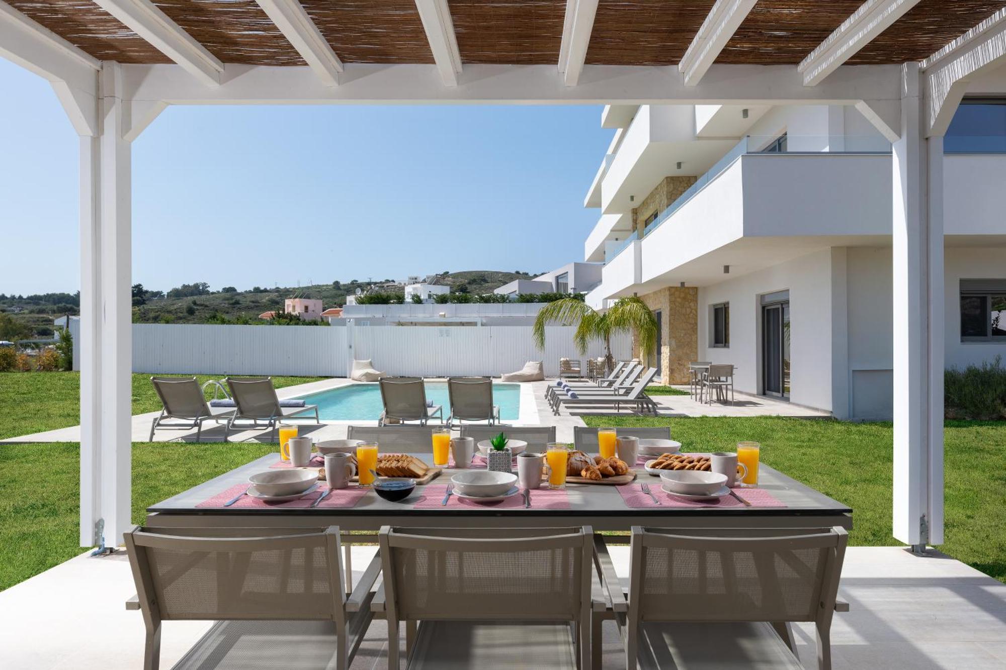 Pantheon Luxury Villas Rhodes Island Afando Esterno foto