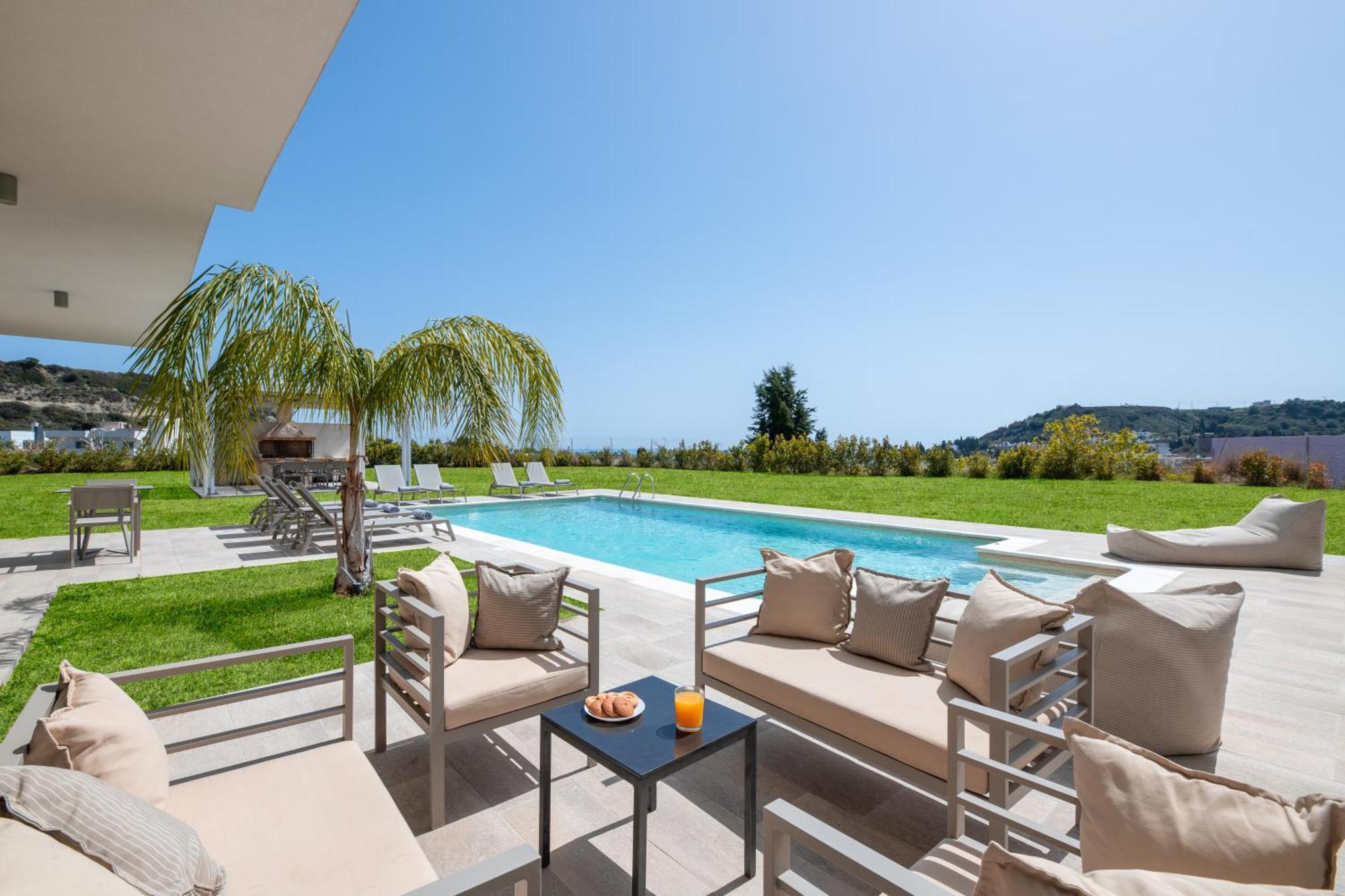 Pantheon Luxury Villas Rhodes Island Afando Esterno foto